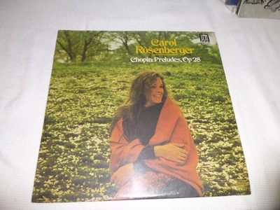 Carol Rosenberger  Piano Chopin Preludes Op. 28 - 1973 Delos DEL. 15311 SEALED - Image 1 of 2