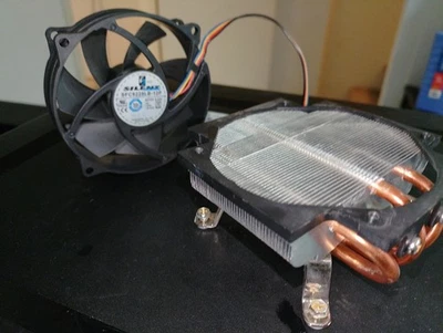 {PELCO} 4-Pin CPU Fan/CPU Fan Mount/Heatsink for Socket LGA775 - Image 1 of 4