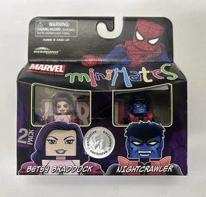 Marvel Minimates Betsy Braddok & Nightcrawler 2 Pack TRU Exclusive - Picture 1 of 2