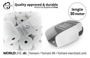 NPpaper 20583008NP Yomani 20 origional paper rolls 30 meter paper 57 x 30 M x 8 - Photo 1/1