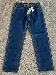 Levi’s 550 Relaxed Fit Tapered Leg Blue Denim Jeans Men’s Tall Size 34x36 - Picture 1 of 4