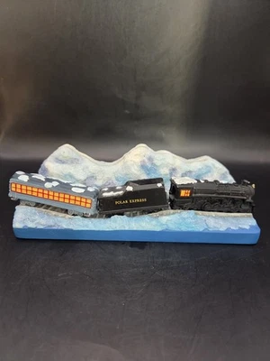 Soporte de marco de tren decorativo 4x6 para foto con sello Polar Express Foto 1 de 4