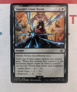 Vincent's Limit Break Final Fantasy Magic The Gathering Magic The Gathering Magic The Gathering - Imagen 1 de 1