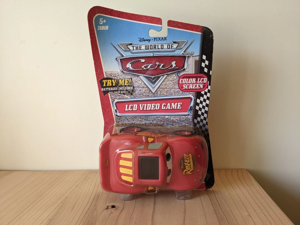 Disney Pixar Cars Lightning McQueen Videojuego LCD Color Pantalla LCD Probado Funciona Foto 1 de 4