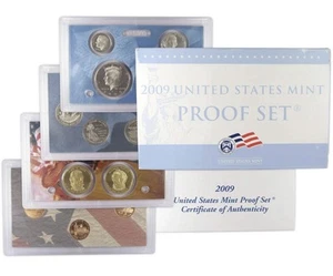2009 Clad Proof Set U.S. Mint Original Government Packaging OGP COA - Picture 1 of 1