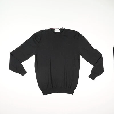 C&A The Premium Pullover Herren Gr. L/XL schwarz Strickpullover Langarm Rundhals - Bild 1 von 4