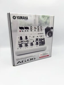 Yamaha AG06 6-Channel Digital Mixer - White (Original - Not Mk2) from Japan - Picture 1 of 2