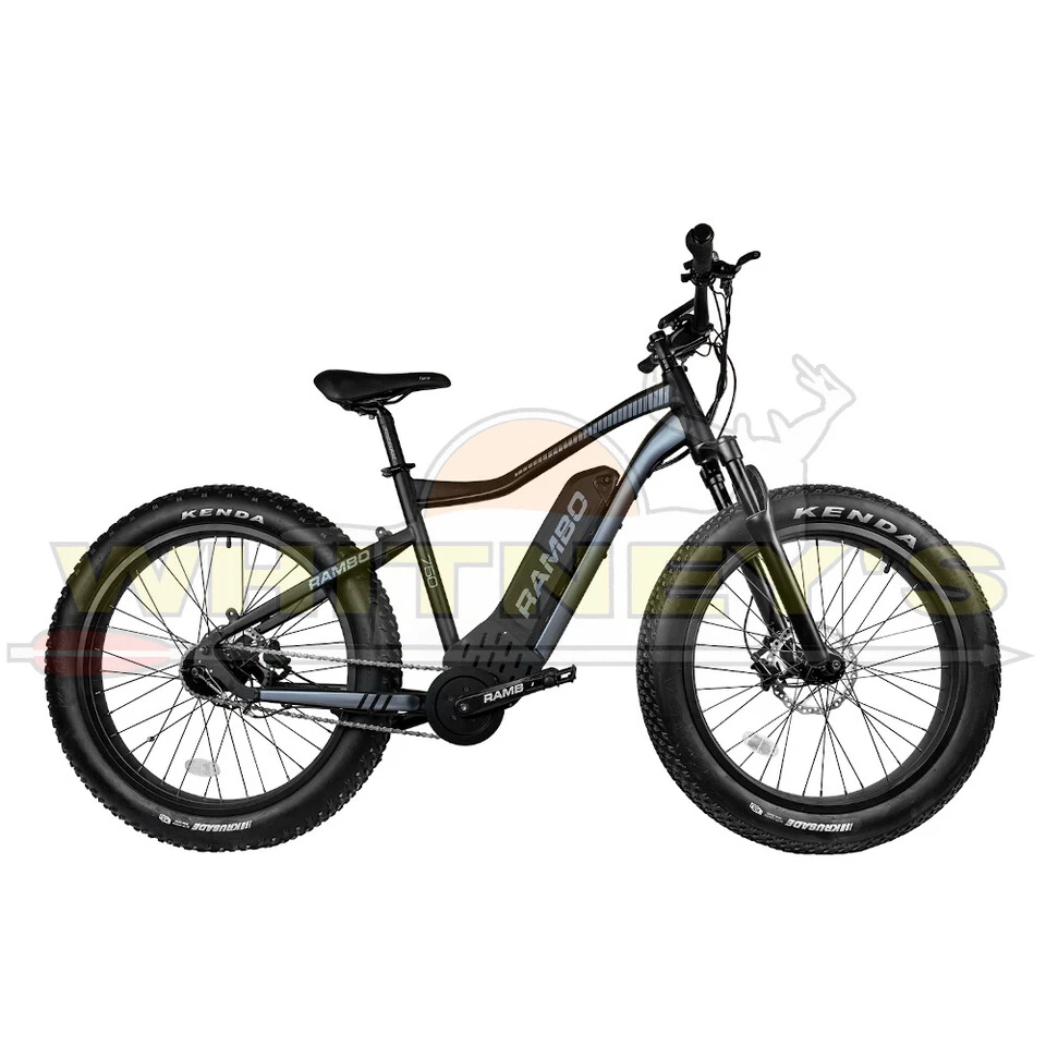 Bicicleta Rambo The Pursuit - 750 W - Negro/Gris - 75026 Foto 1 de 1