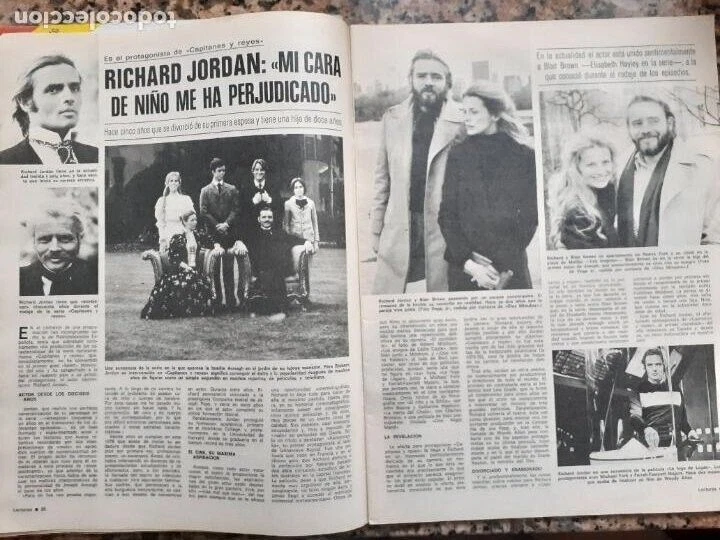 Cutouts RICHARD JORDAN ANTHONY HOPKINS Captains and Reyesjane Seymour... - Imagem 1 de 1