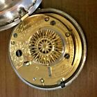 Antique UK Pocket Watch Sterling Silver J.W.  key wind Spencer Liverpool