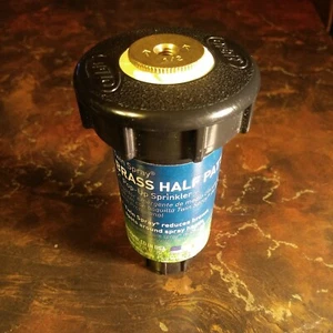(1) Orbit 2" Half Spray Pattern Pop-Up Sprinkler Head w/ Brass Nozzle 54242 - Picture 1 of 4