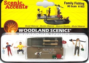 WOODLAND SCENICS FAMILIA PESCANDO REF A1923 - Bild 1 von 1