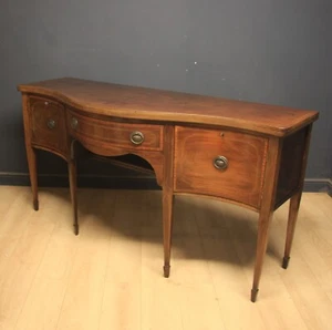 Antique Edwardian Mahogany Sideboard - Picture 1 of 9