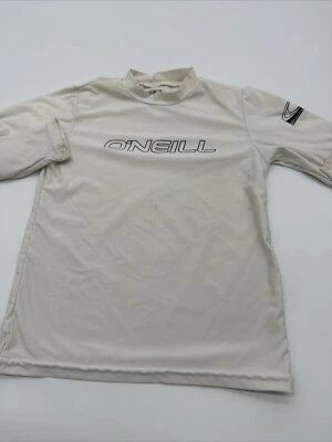 O’Neill Long Sleeve Shirt Youth Boy Size 6 White Graphic Print Logo…#11706 - Image 1 of 4