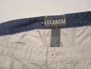 Coliseum Cargo Shorts Outdoor/Arbeit Größe 38x9 Farbe Stone 100% Baumwolle - Bild 1 von 15