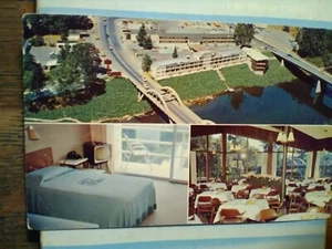 VINTAGE POST CARD RIVERSIDE MOTEL & RESTURANT GRANTS PASS OREGON. - Picture 1 of 12