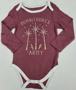 Dumbledore's Army Magic Wand Harry Potter Infant Baby One Piece - Picture 1 of 3