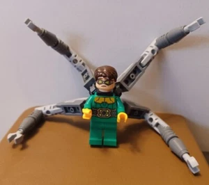 Lego Dr. Octopus Minifigura Doc Ock Marvel Super Heroes - Imagen 1 de 2