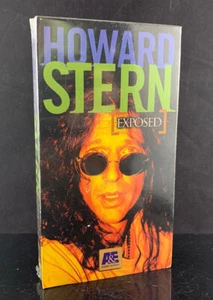 1996 HOWARD STERN EXPOSED A&E HOME VIDEO ABC NEWS BIOGRAPHY VHS NEW SEALED RARE - Picture 1 of 5