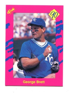 1990 Classic Update #6 George Brett Kansas City Royals
