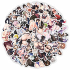 30/60/100 Sticker Anime Lewd/Hentai Oppai Lingerie Waifu Sexy Aheagao Pack