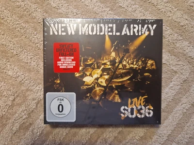 New Model Army 2025 "Live at SO36 16.07.2022" (2 CD +DVD) - Bild 1 von 2