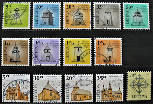 Lithuania, fine used stamps
