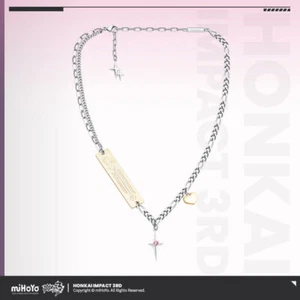 Official Honkai Impact 3rd Elysia Herrscher of Human: Ego Metal Necklace Pendant - Picture 1 of 10