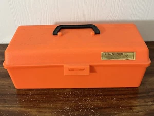 Vintage Fish-N-Chum Fishing Tackle Box Cantilever Tray Model #1310 13x5x6.5" 822 - Picture 1 of 7