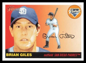 2004 Topps Heritage #280 Brian Giles San Diego Padres - Picture 1 of 2