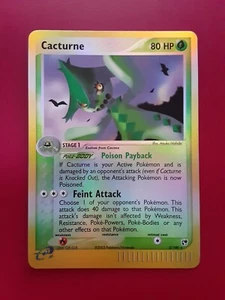 Pokémon JCC Cacturne 2/100 Sandstorm Reverse Holo Casi Nuevo - Imagen 1 de 2
