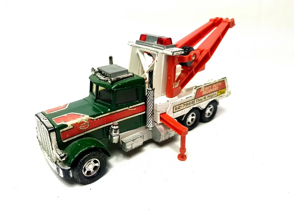 Camión de remolque Matchbox SuperKings 1978 Peterbilt de Lesney recuperación de servicio pesado  Foto 1 de 4