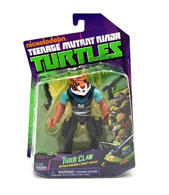 Figura de acción Teenage Mutant Ninja Turtles Tiger Claw 2012 TMNT Nickelodeon Foto 1 de 4