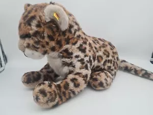 Steiff Leopard Patchy 70er Vintage 65cm 0890/40 Stofftier Raubtier Selten - Bild 1 von 6