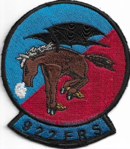 USAF PATCH  922 EXP RECONN SQUADRON RAF MILDENHALL US AIR FORCE SQUADRON PATCH - Picture 1 of 1