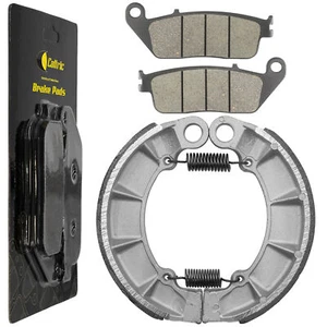 Front Brake Pads Rear Brake Shoes for Honda VT750C Shadow Ace750 Deluxe 02 03 - Picture 1 of 7