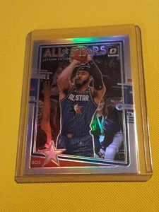 2020-21 Donruss Optic Jayson Tatum ALL-STARS HOLO SILVER PRIZM INSERT SSP - Picture 1 of 1