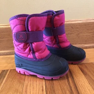 Kamik Snowbug 5 Waterproof Rose Pink Toddler Size 8 - Picture 1 of 4