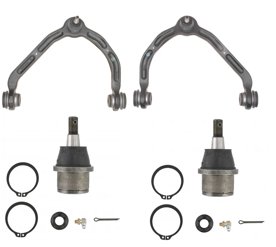 Moog Front Upper Control Arms Lower Ball Joints Kit For Chevy GMC Express Savana - Image 1 of 1