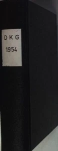 Deutsche Kautschuk-Gesellschaft Vortragstagung 21. - 23. Oktober 1954 in München - Bild 1 von 1