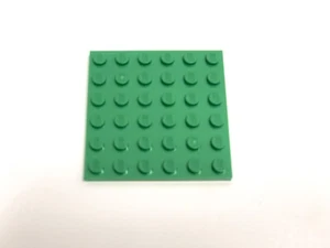 5 x LEGO 3958 Plate 6x6 Light Green Bright Green New 6004650 - Picture 1 of 1