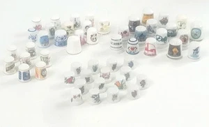 PACK 53 dedales de porcelana y porcelana vintage Reutter Royal Worcester Noritake - Imagen 1 de 24