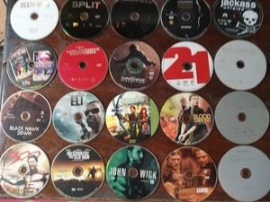 DVD Posten sehr guter Zustand nur Discs Action Abenteuer Fantasy John Wick Pulp Fiction Death Wish - Bild 1 von 1