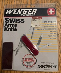 Wenger Genuine Swiss Army Knife Vintage Sealed New - Picture 1 of 5