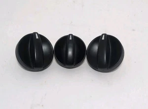 2003-2008 Mazda 6 AC Heater Temperature Climate Control Knobs OEM 3 Knob Set - Picture 1 of 8