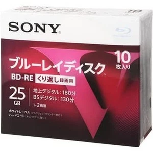 Sony Blu-Ray BD-RE 2X Geschwindigkeit 1 Schicht 10 Blätter 10BNE1VLPS2 - Bild 1 von 1