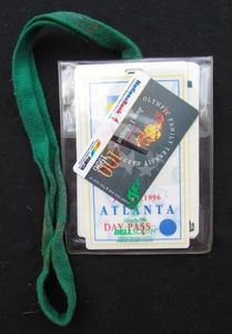 Juegos Olímpicos de Atlanta 1996 - Juego de credenciales - Bell South / Notel Communications - Imagen 1 de 4