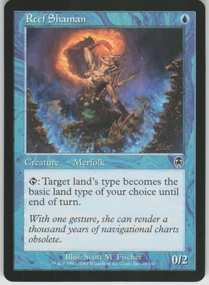 Reef Shaman C Apocalypse 29 NM - Image 1 of 2