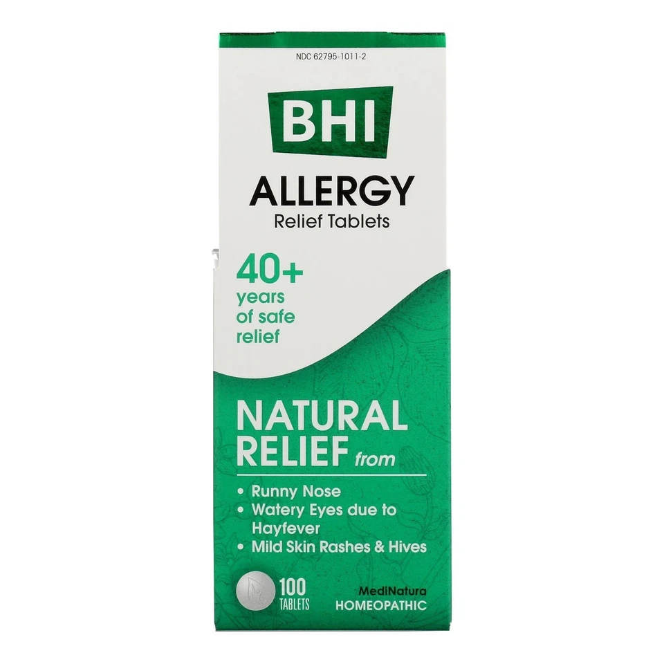 BHI - Allergy Relief - 100 Tablets - Image 1 of 1