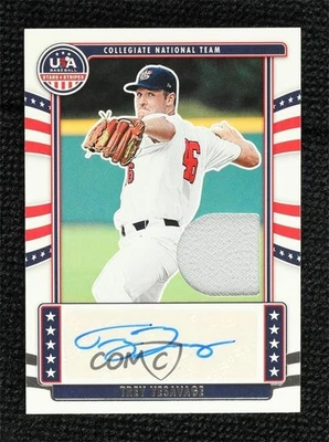 2024 Panini Stars and Stripes Materials 129/199 Trey Yesavage #NTS-TY Auto - Image 1 of 3